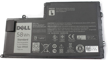 Original 0PD19 58DP4 86JK8 TRHFF Laptop Battery compatible with Dell Inspiron 14 15 14-5447 15-5547 3450 3550 5448 5545