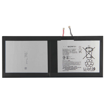 3.8V 22.8Wh Original LIS2210ERPX LIS2210ERPC Laptop Battery compatible with Sony Xperia Z4 Tablet SGP712 SGP771 1291-0052