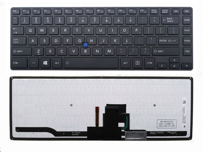 Toshiba Portege R30-A R30-A-14K R30-AK01B NSK-V22BN 01 backlit Keyboard Black