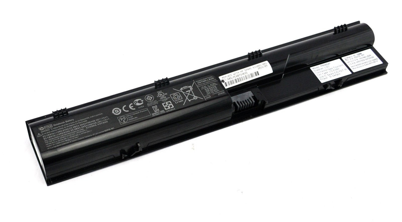 Original PR06 HSTNN-IB2R Laptop Battery for HP Probook 4330s 4331s 4430s 4431s 4435s 4436s 4440s 4540s Tablet 10.8V