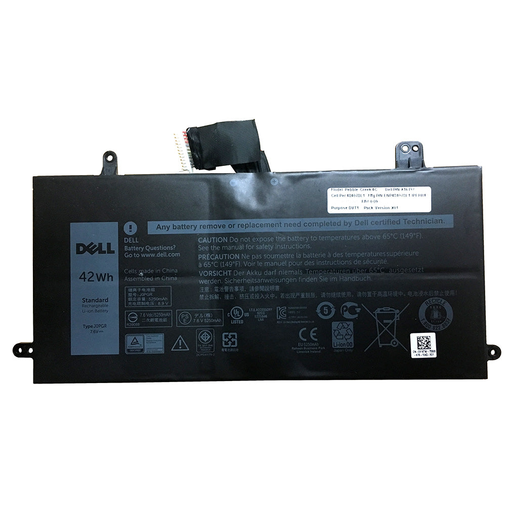 Original 42Wh Dell J0PGR JOPGR Laptop Battery For Dell Latitude 12 5285 2-in-1 Latitude 5290 2-in-1