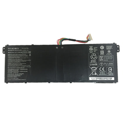 11.46V 3320mAh (38.04Wh) AC14B17J laptop battery for Acer Aspire 11.6 B115 Series
