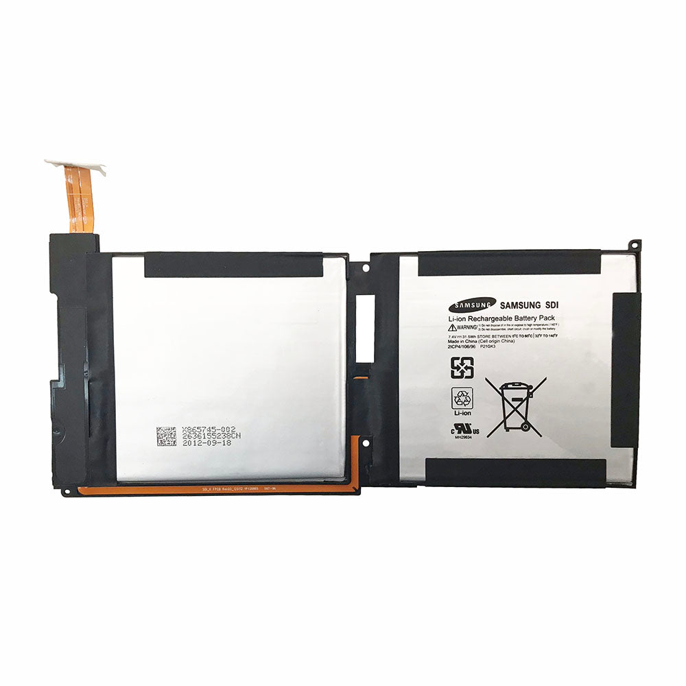 7.4V 31.5Wh P21GK3 Laptop compatible with Samsung 21CP4/106/96 X865745-002 Microsoft Surface RT series