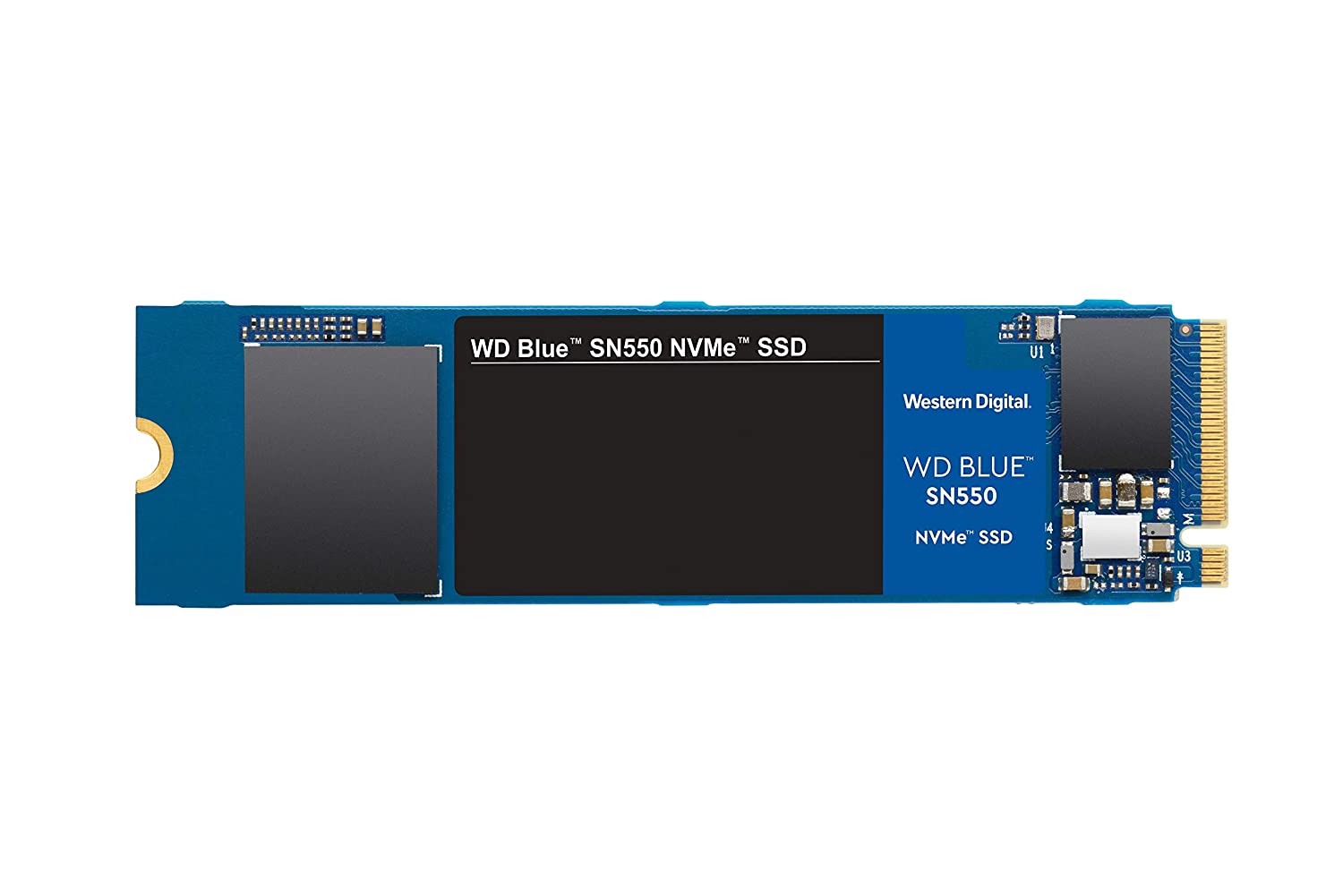 WD Blue SN550 500GB NVMe Internal SSD - 2400MB/s R, 1750MB/s W, (WDS500G2B0C)
