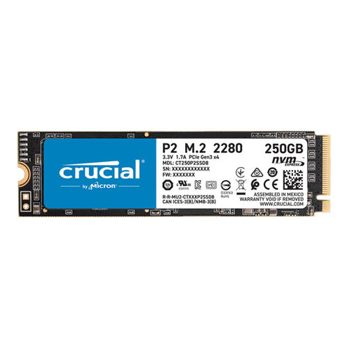 Crucial 250GB P2 NVMe PCIe M.2 Internal SSD CT250P2SSD8 – eBuy INDIA