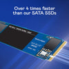 WD Blue SN550 500GB NVMe Internal SSD - 2400MB/s R, 1750MB/s W, (WDS500G2B0C)