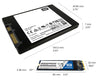 Western Digital WD Blue m.2 SATA SSD, 560MB/s R, 530MB/s W, 500GB