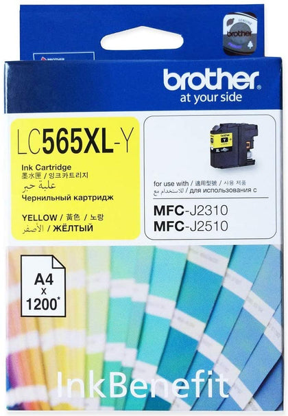 Brother Lc 565xl Ink Cartridge Yellow