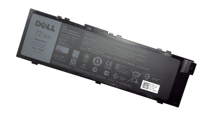 Original 72Wh Dell Precision 7510 7710 Type T05W1 P/N GR5D3 451-BBSB Laptop Battery