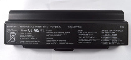 Original SONY VGP-BPL2C VGP-BPL2 11.1V 7800mAh Battery compatible with Sony C90HS C90NS C90S C11C VC22CH C12C 7200HZ BPS2C BPS2A BPS2B