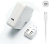 Apple 61W USB C Power Adapter Charger with USB-C to USB-C Charge Cable for A1706
