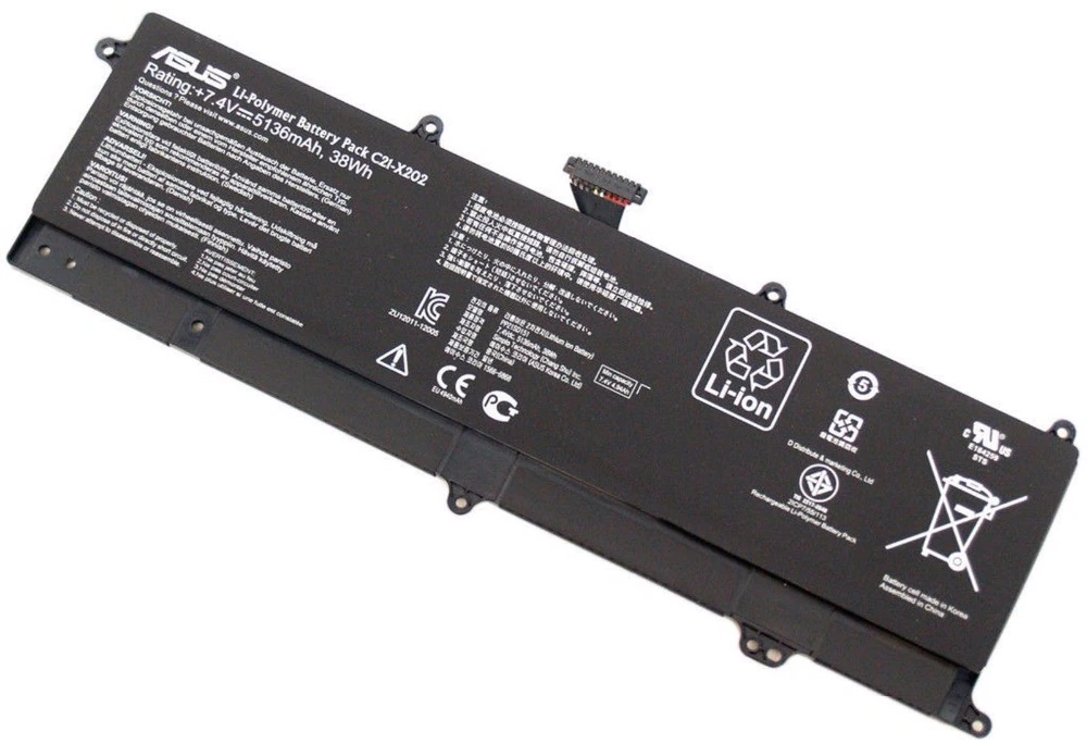 Original C21-x202 Laptop Battery for Asus Vivobook X202 X201 X201E X202E S200 S200E