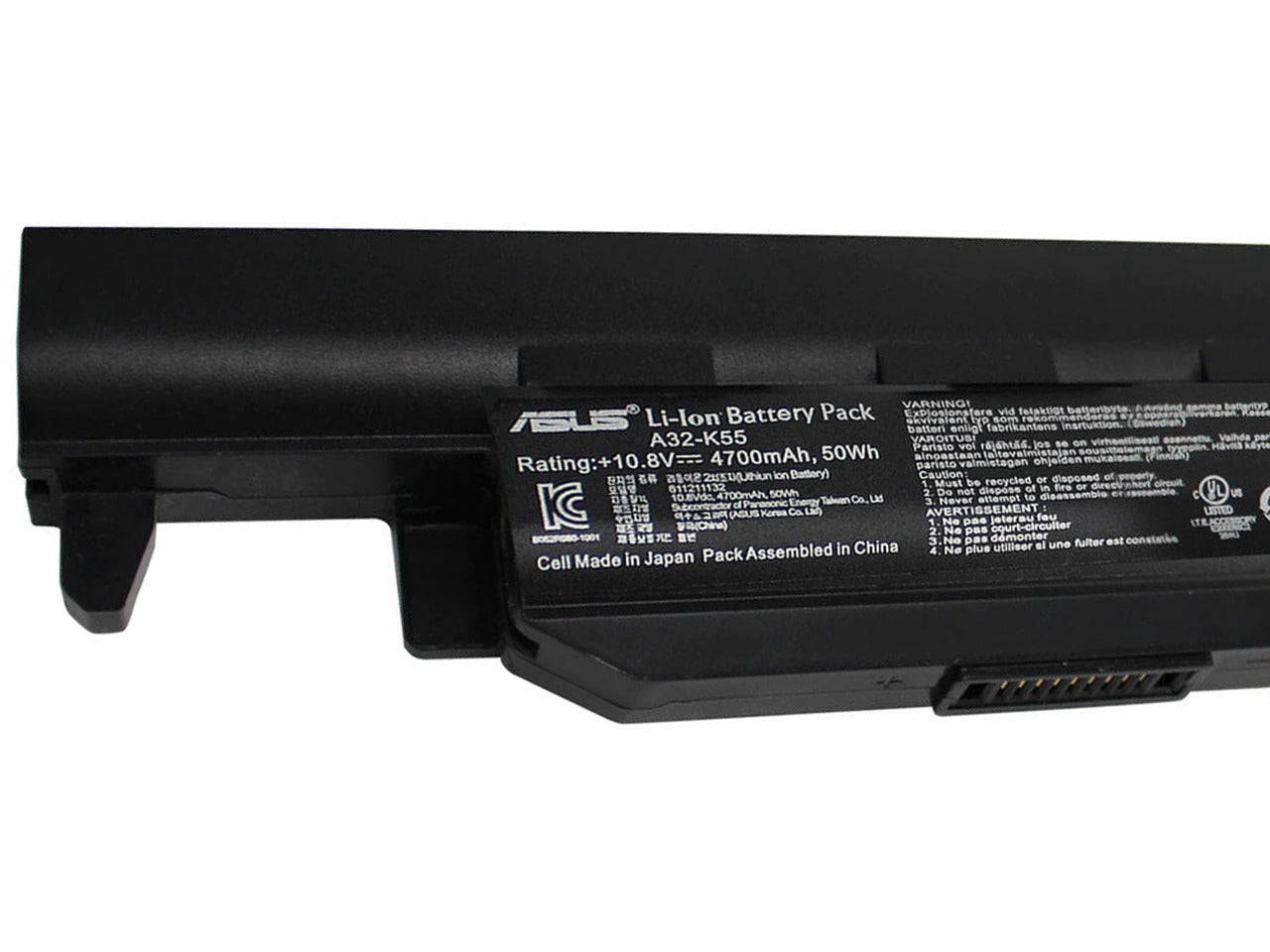Original 50Wh A32-K55, A33-K55 Laptop Battery For Asus 0B110-00190300 K55VD-SX138D A85VM Series