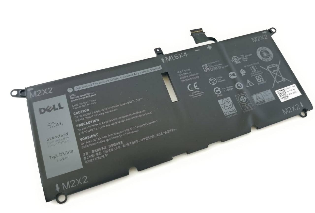 52Wh DXGH8 Laptop Batteria per Dell XPS 13 9370 9380 Inspiron 13 7390 7391 2 -in-1 5390 5391 7490 Latitude 3301 E3301 Vostro 5390 5391 H754V 0H754V G8VCF P82G 52Wh DXGH8 Laptop Batteria per Dell XPS 13 9370 9380 Inspiron 13 7390 7391 2 -in-1 5390 5391 7490 Latitude 3301 E3301 Vostro 5390 5391 H754V 0H754V G8VCF P82G