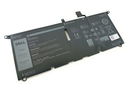 Original 7.6V 52Wh DXGH8 Battery for Dell XPS 13-9370 XPS 13-9380 0H754V