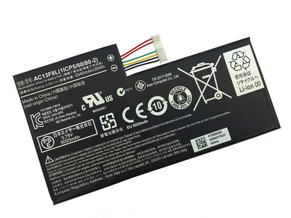 3.7V 5340mAh (20Wh) AC13F8L laptop battery for Acer Iconia Tab A1-A810 A1-A811 W4-820P W4-820 1ICP5/60/80-2