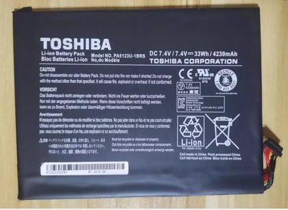 7.4V 33wh Original PA5123U-1BRS Laptop Battery compatible with Toshiba Satellite EXCITE Pro AT10LE-A-108 AT300 Tablet
