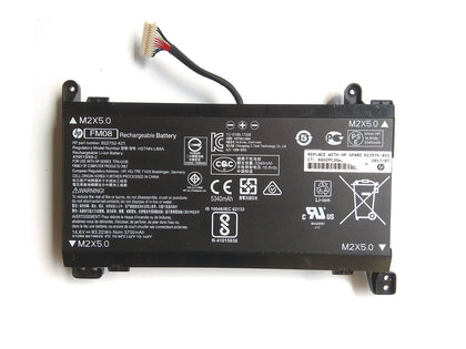 14.6V 83.22Wh Genuine FM08 Battery for HP Omen 17-an014ng HSTNN-LB8A 922752-421 (12 Cables)