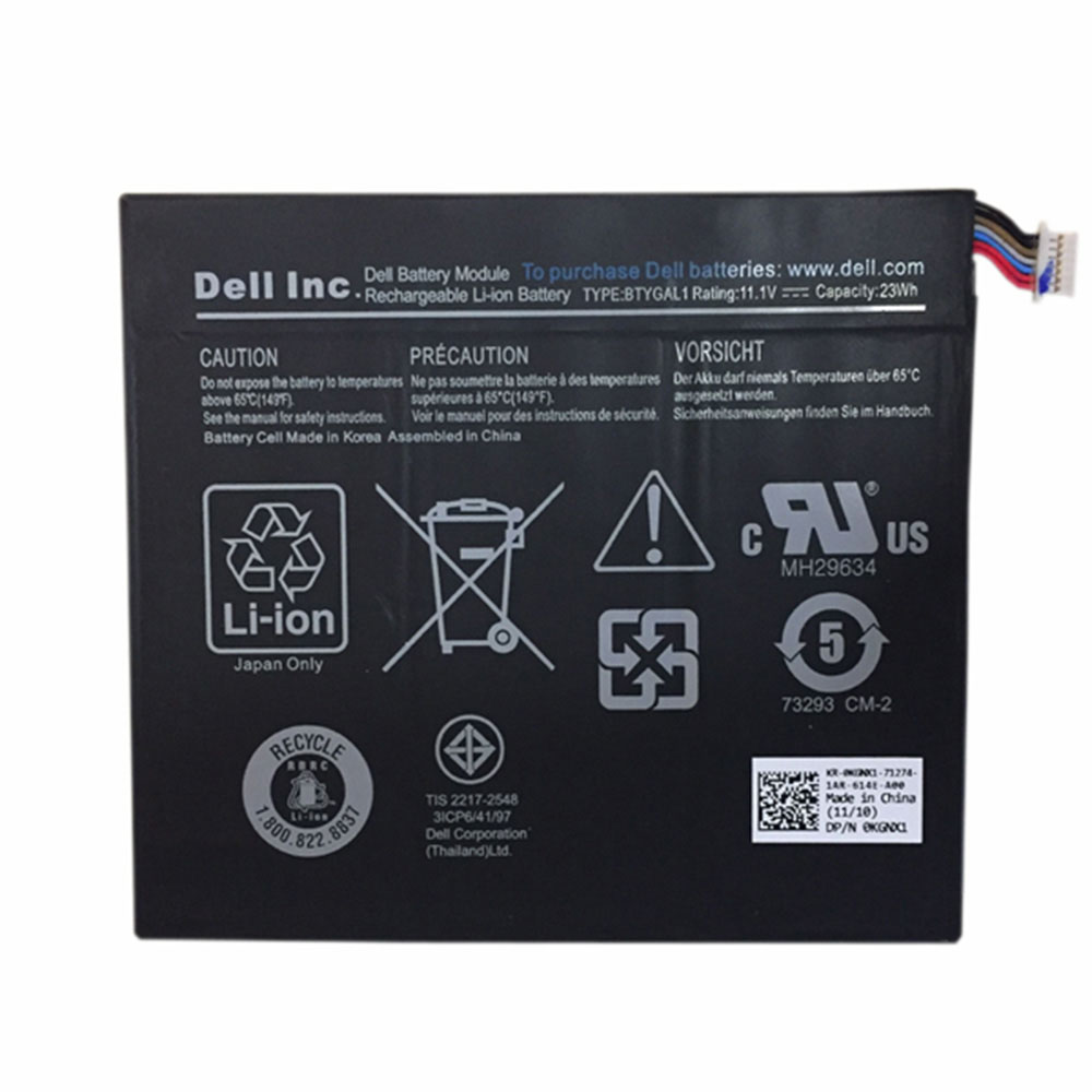 OKGNX1 Original Laptop Battery for Dell BTYGAL1 TO3G