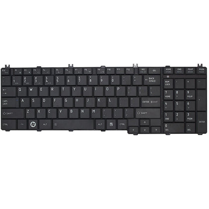 Toshiba C660 - C650 - L655 - L665 Black Replacement Laptop Keyboard