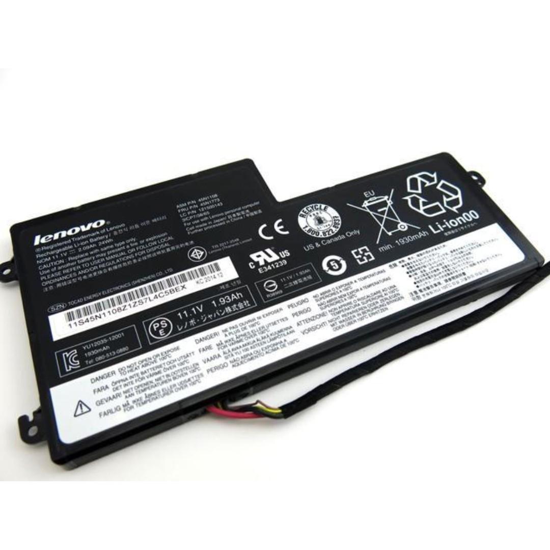 Original 45N1111 45N1112 laptop battery for Lenovo ThinkPad X250 X260 S440 S540 W550 Series