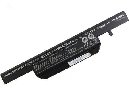 Laptop battery for Clevo W650SJ W650BAT-6, W670RNQ, W670RBQ1