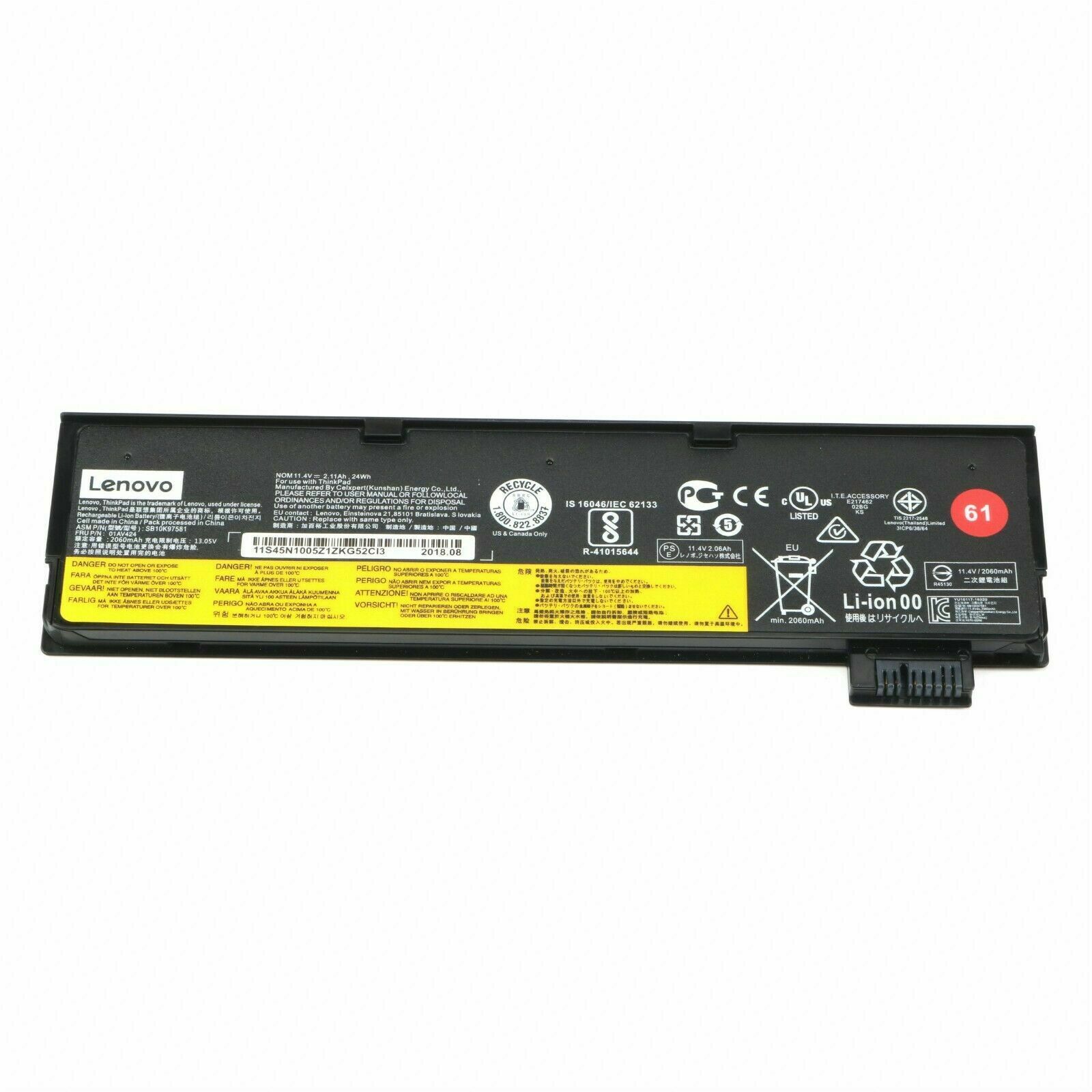 Original 01AV424 (61 3 Cells) Battery for Lenovo Thinkpad T470