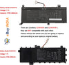 C21N1818-2 Original Asus Battery 7.7V 37WH X412F for Vivobook 15 F515JA-AH31