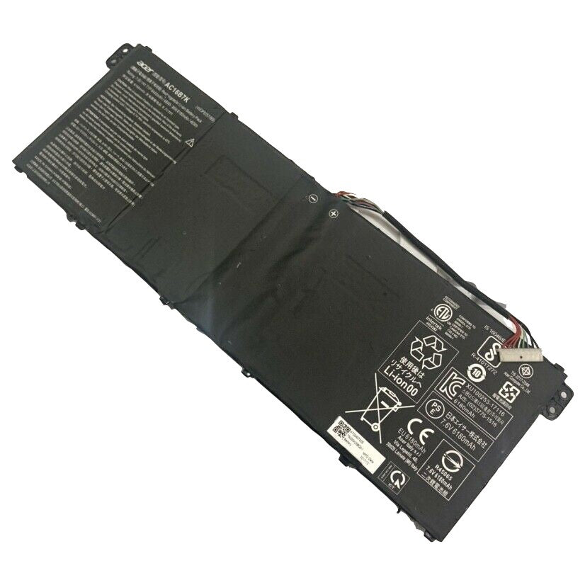 48Wh Genuine AC16B7K Battery for Acer Chromebook 15 CB515 Aspire V5-572 V5-573