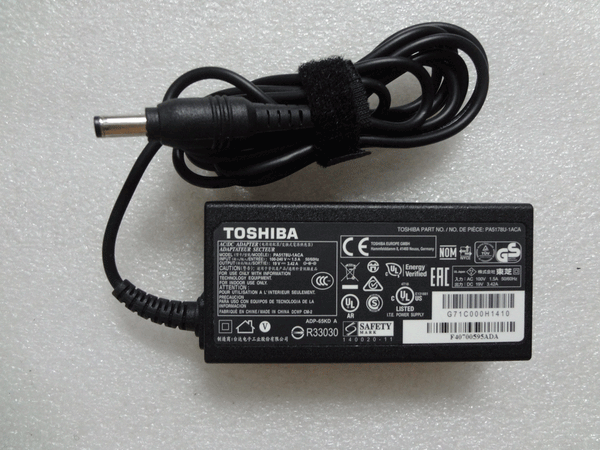 Toshiba : Laptop Charger - Toshiba Notebook AC Adapter/Laptop AC Adapter/Power Supply/Charger